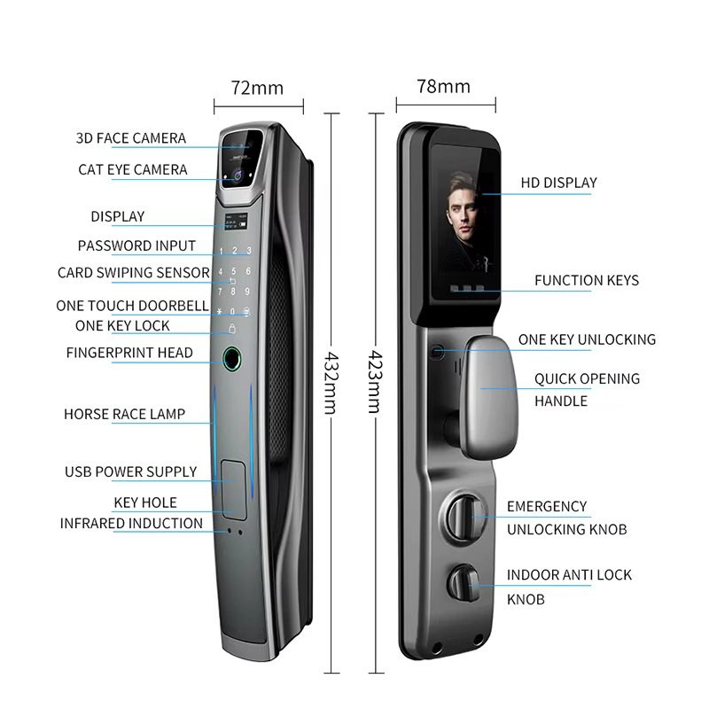 serrure intelligente face id