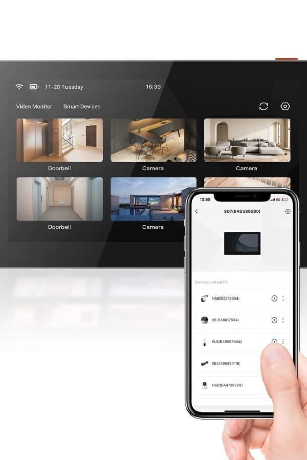 EZVIZ SD7 – Écran Intelligent pour Maison Connectée